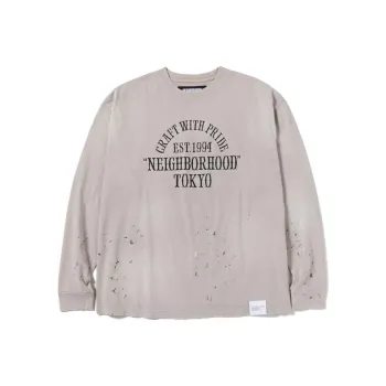 NEIGHBORHOOD Damage Distressed Sweatshirt