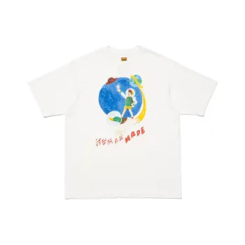 HUMAN MADE HUMAN MADE X Keiko Sootome Co branded Series T Shirts Unisex White
