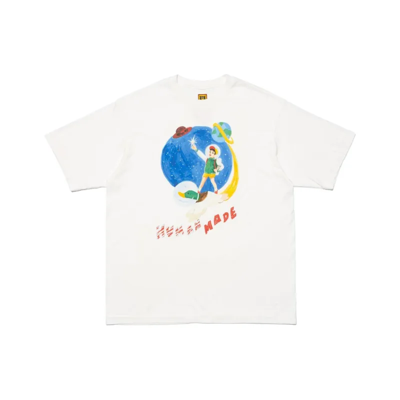 HUMAN MADE HUMAN MADE X Keiko Sootome Co branded Series T Shirts Unisex White-0