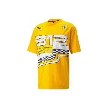 PUMA T Shirts Men Yellow