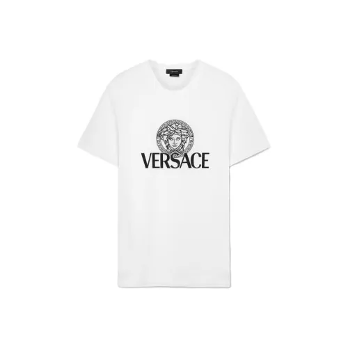 VERSACE Medusa Head Printed Crewneck T Shirt