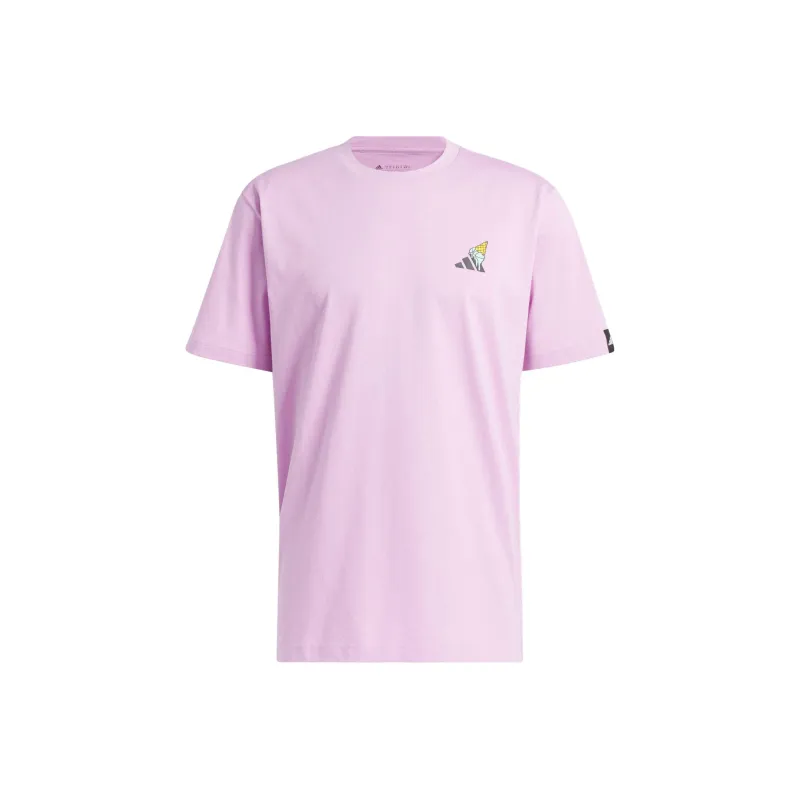 Adidas T Shirts Men Pink-0