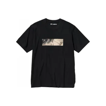 UNIQLO Uniqlo X Attack On Titan T-Shirt Unisex Black