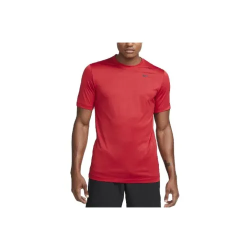 Nike Dri-Fit T-Shirts Men Gym Red
