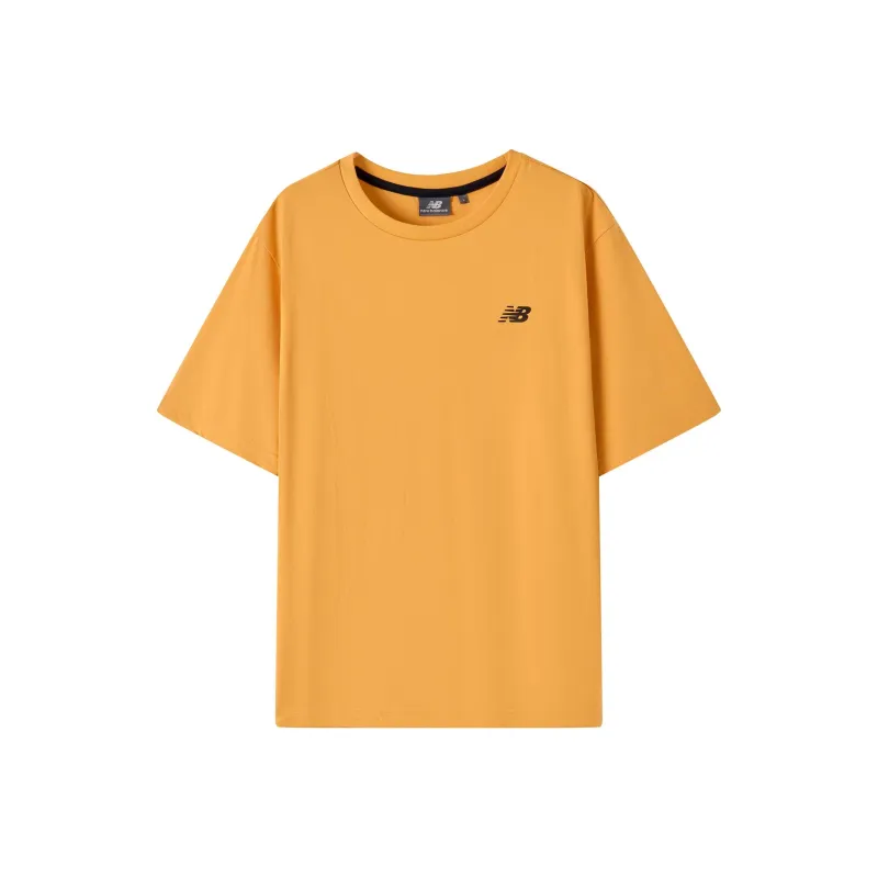New Balance T Shirt Unisex Yellow-0