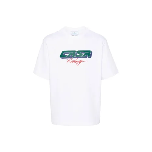 CASABLANCA Casa Racing 3D Printed Oversized T Shirt