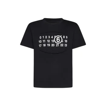MM6 Maison Margiela T Shirt Men's Black