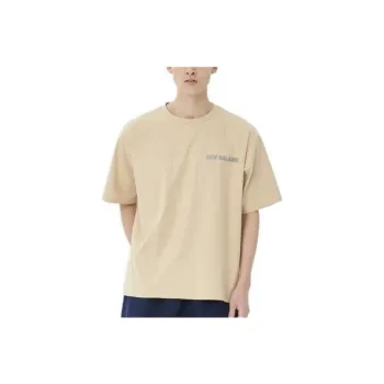 New Balance T Shirts Men Yellow