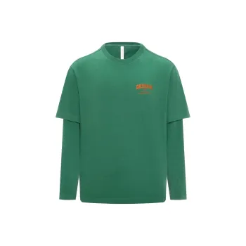Reebok T Shirts Unisex Dark Green