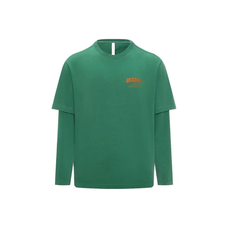 Reebok T Shirts Unisex Dark Green-0