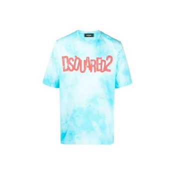 DSQUARED 2 Tie Dyed Crewneck T Shirt