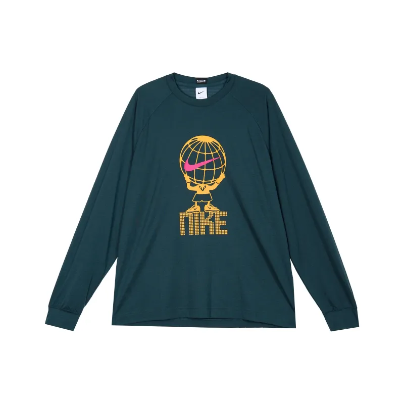 Nike T Shirt Men's Forest Green-0