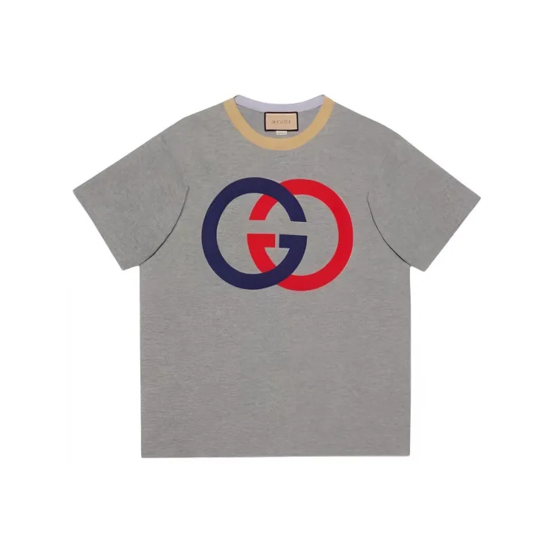 GUCCI T Shirts Men Gray-0