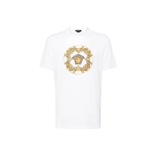 VERSACE Medusa print Organic Cotton T shirt