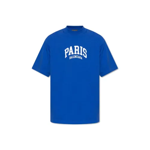 Balenciaga T-Shirts Men Blue