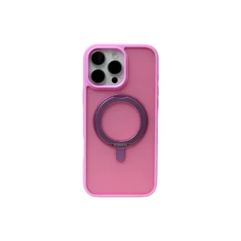 PENGKEXING PC Material 360° Pivot Shell Matte Magnetic Phone Cases Compatible With IPhone 16 Pro Max/15/14/13