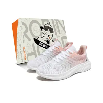 ROBINHOOD Cushioning Anti Slip And Wear Resistant Coverage Low Top Running Shoes Women's
