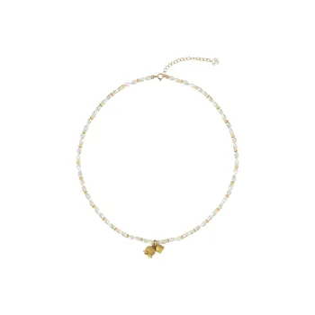 Rhymes Gold Plated Copper Necklaces Women's