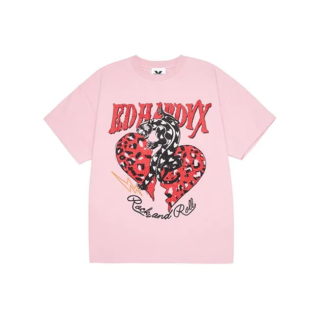 ED HARDY X T Shirts Unisex-8