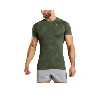 GYMSHARK T-Shirts Men Green
