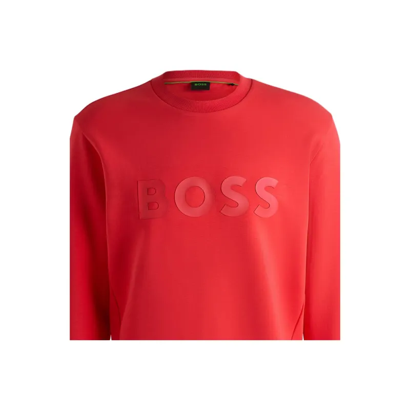HUGO BOSS Salbo Logo embossed Sweatshirt-1
