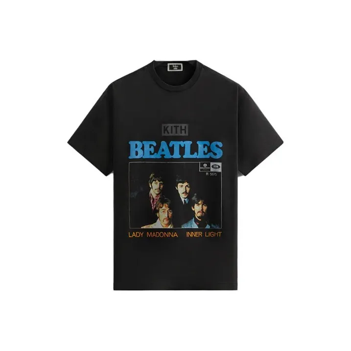 KITH For The Beatles Inner Light Vintage Tee-0