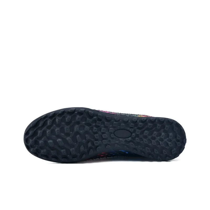 QIUTEXIONG FG Rubber Long Studs TF Rubber Broken Studs Soft Ground Firm Ground Slip Resistant Soccer Shoes Unisex-6