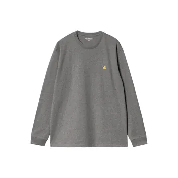 Carhartt WIP L/S Chase T Shirt T Shirt Men's Gray