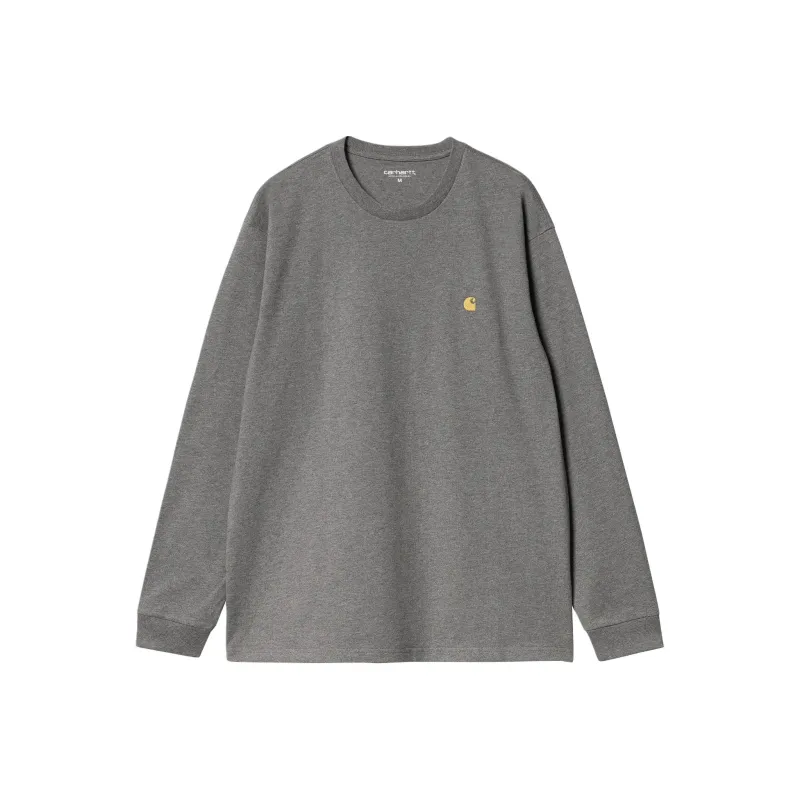 Carhartt WIP L/S Chase T Shirt T Shirt Men's Gray-0