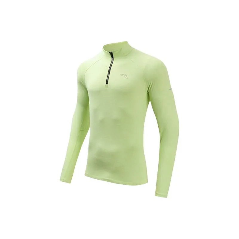 Anta Running Collection Raglan Sleeve T-Shirt Men's Inland Green-0