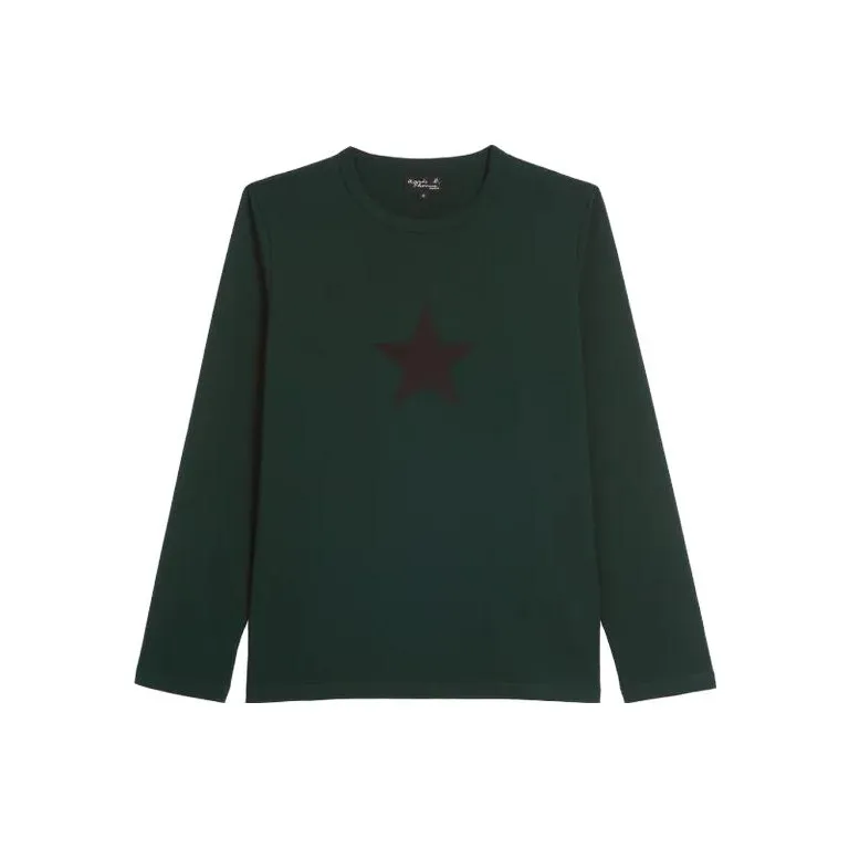 Agnes B. T Shirts Men Cedar Green-0