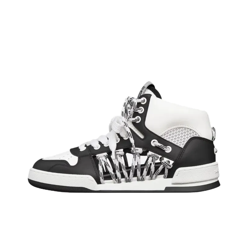 DIOR First Low Top Skateboard Shoes Women's Black White-0