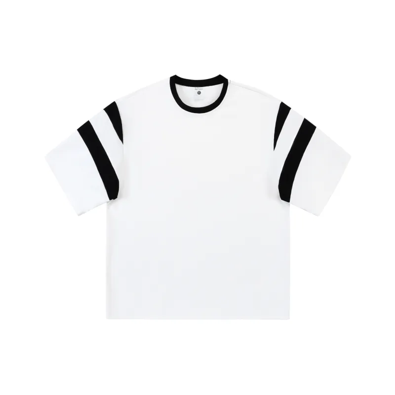 WARLI Drop Shoulder Sleeve T Shirt Unisex-0