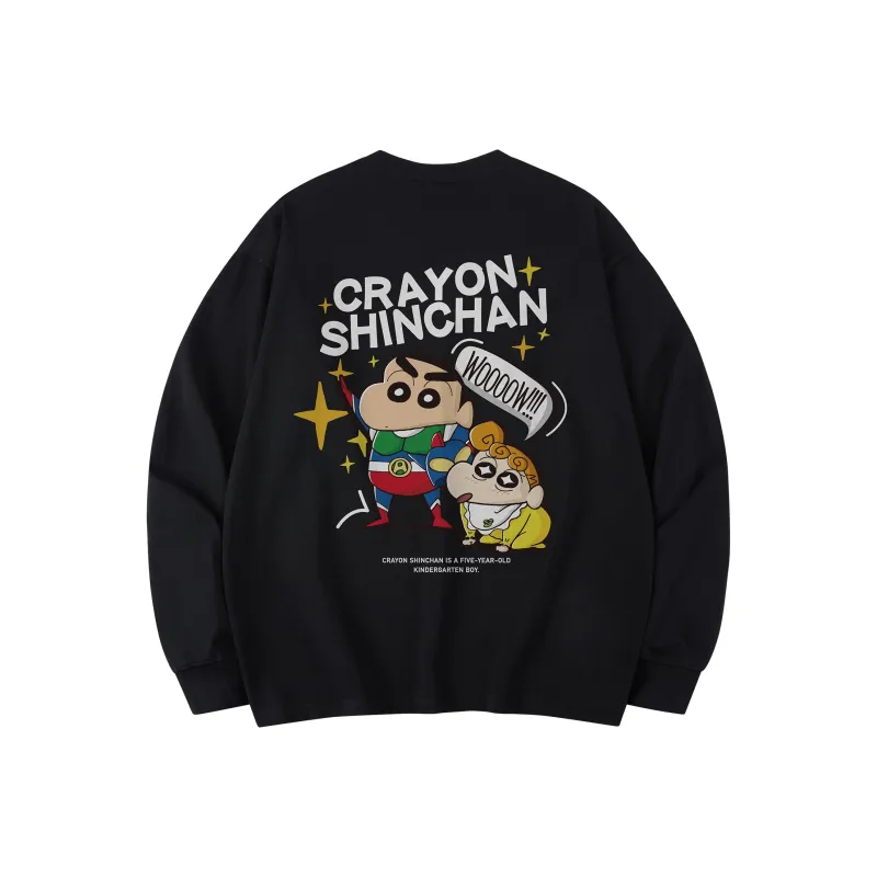 Crayon Shinchan Long Sleeved T Shirts Unisex-0