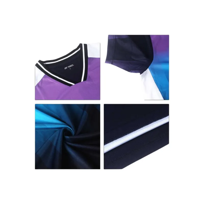 YONEX Badminton Jersey Men's Navy Blue-3