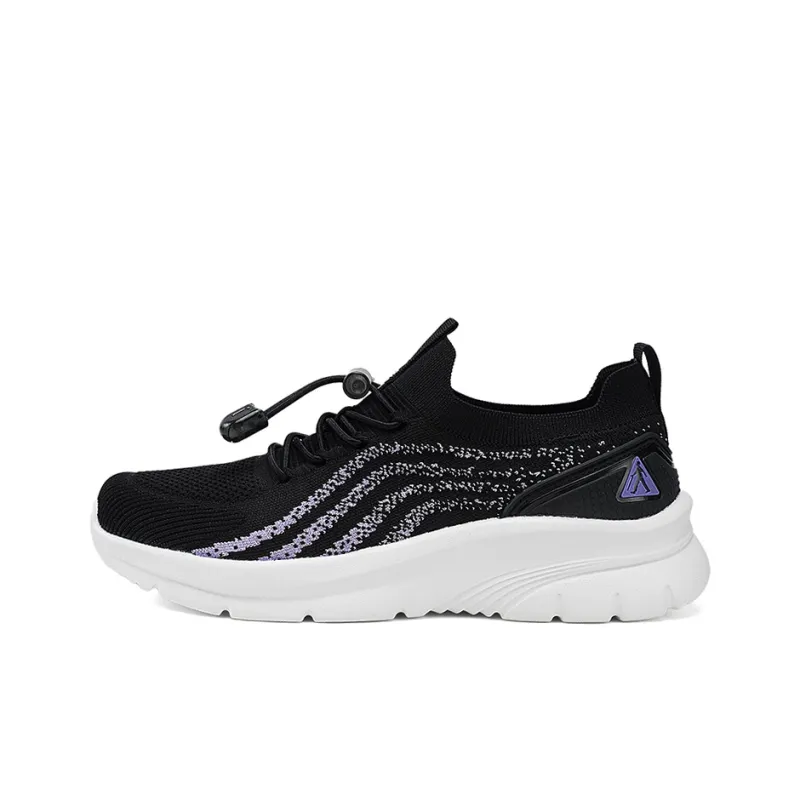 ZULIZ Sports Elderly Shoes Casual Shoes Women's Low Top Black/Pink-0
