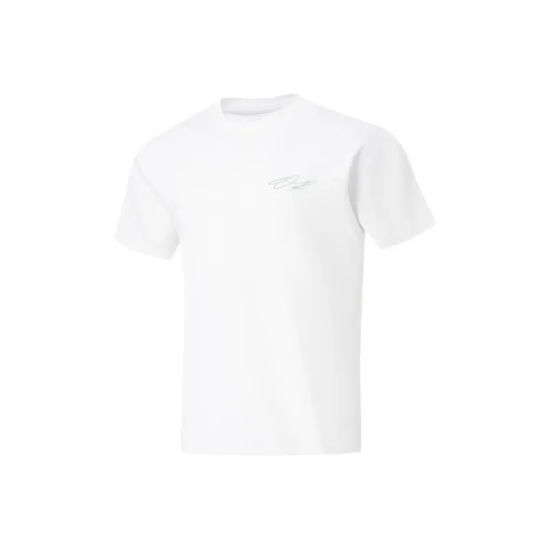 LiNing T Shirt Unisex Standard White-0