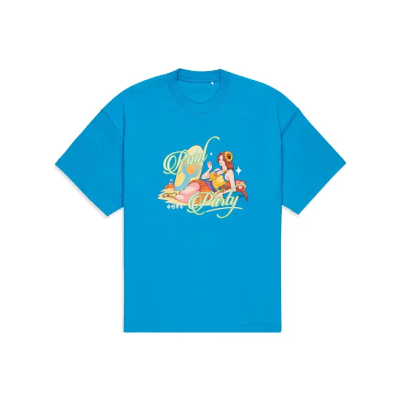LiNing Li Ning X League Of Legends Pool Party Co branded Series T Shirt Unisex-0