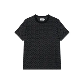 COACH SS24 T Shirt Unisex Black