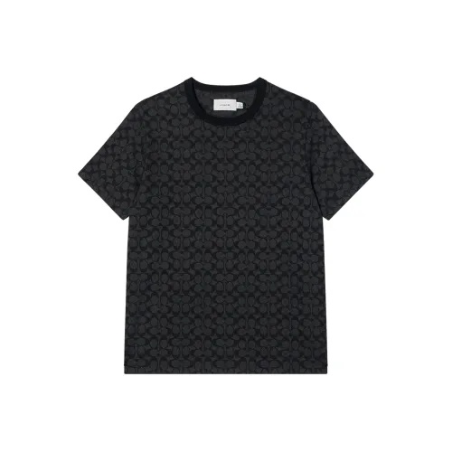 COACH SS24 T Shirt Unisex Black