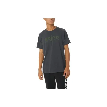 Asics HEX GRAPHIC COTTON BLEND SS TEE T-Shirt Men's Performance Black