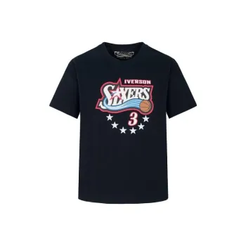 Mitchell & Ness T Shirt Unisex Black