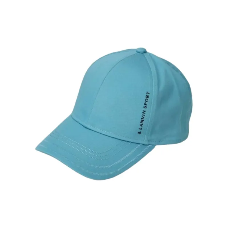 Lanvin Twill Cotton Fabric, Cotton Baseball Caps Unisex Blue-0