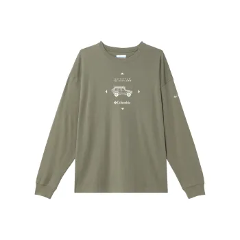 Columbia T Shirt Unisex Army Green
