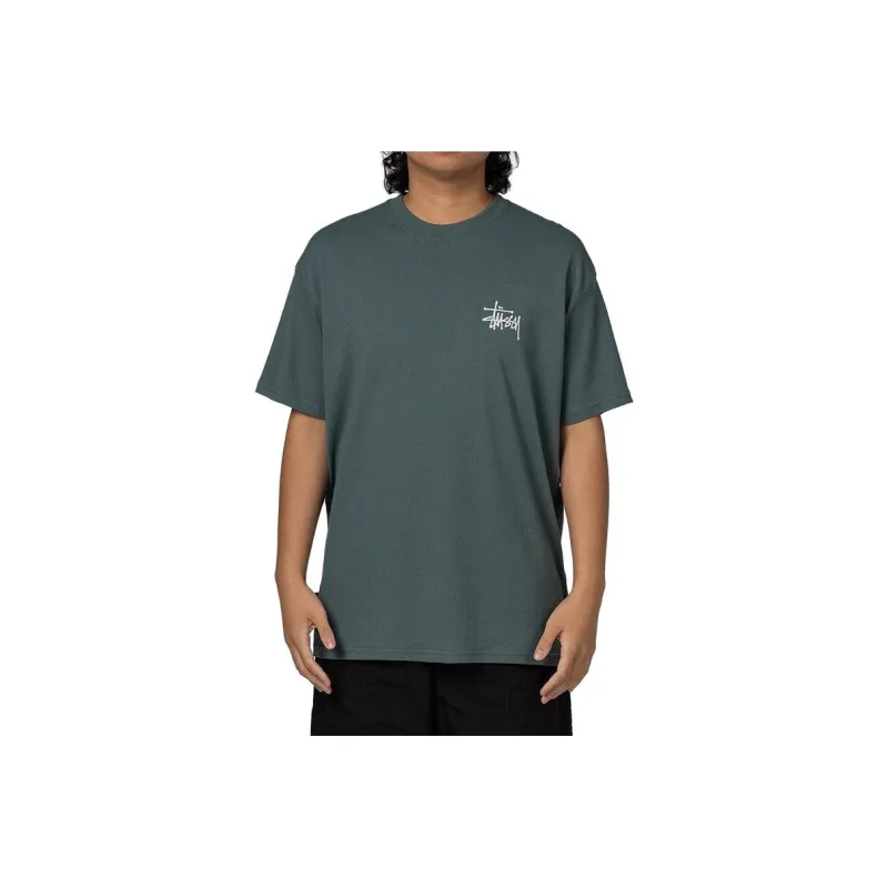 Stussy T Shirts Men Green-0