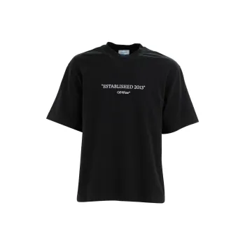 OFF-WHITE Established 2013 Cotton T-shirt
