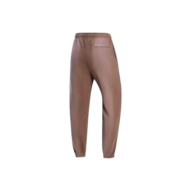 Jordan Knitted Sports Pants Men's Light Brown-2