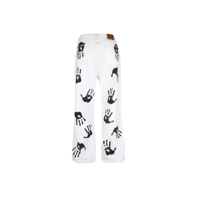 GWAF Jeans Unisex White-1