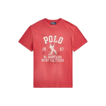Polo Ralph Lauren T Shirts Men Red