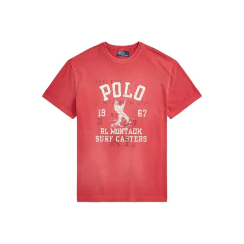 Polo Ralph Lauren T Shirts Men Red